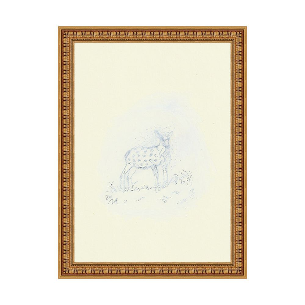 "Deer in the Snow"