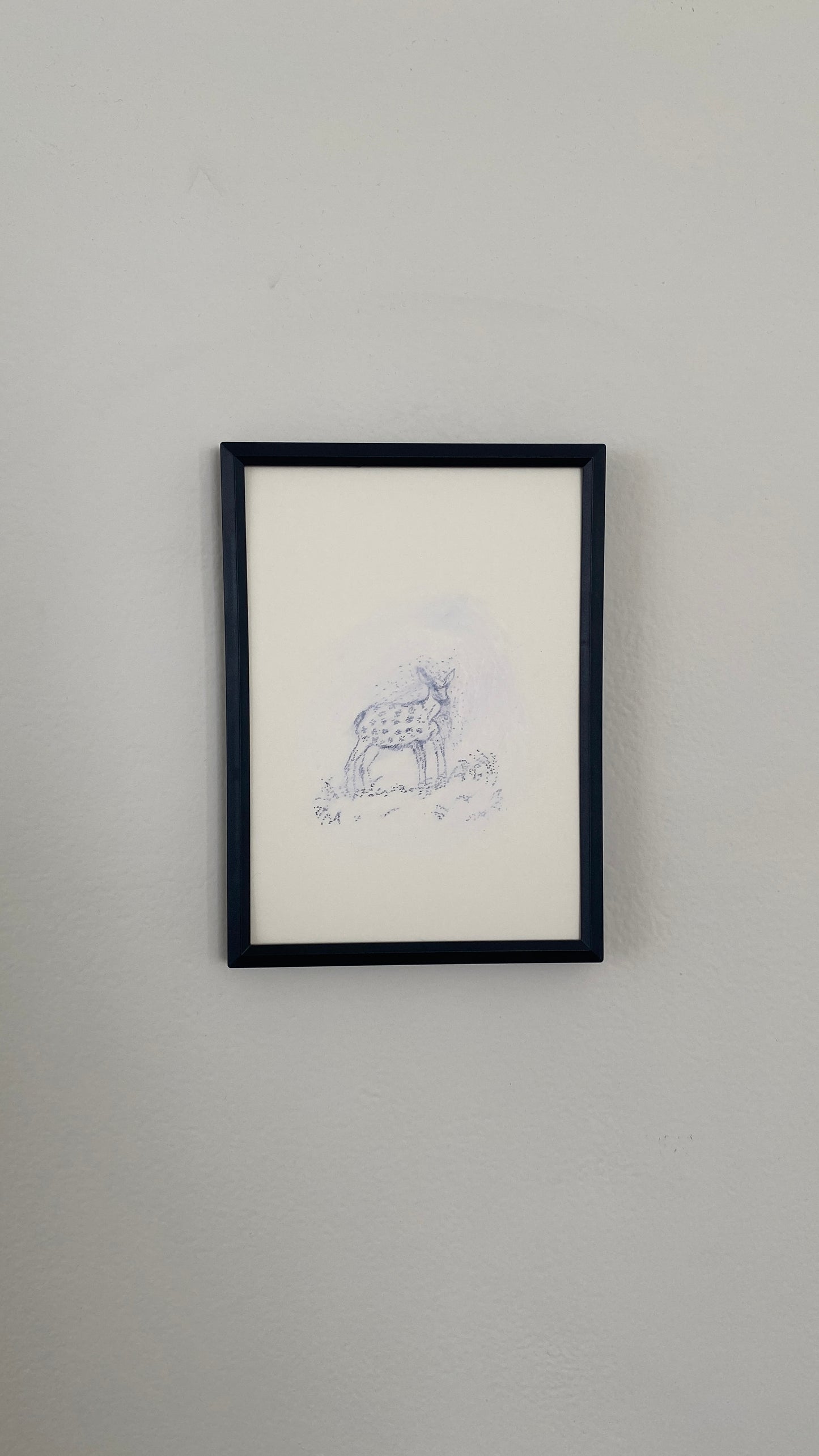 "Deer in the Snow"