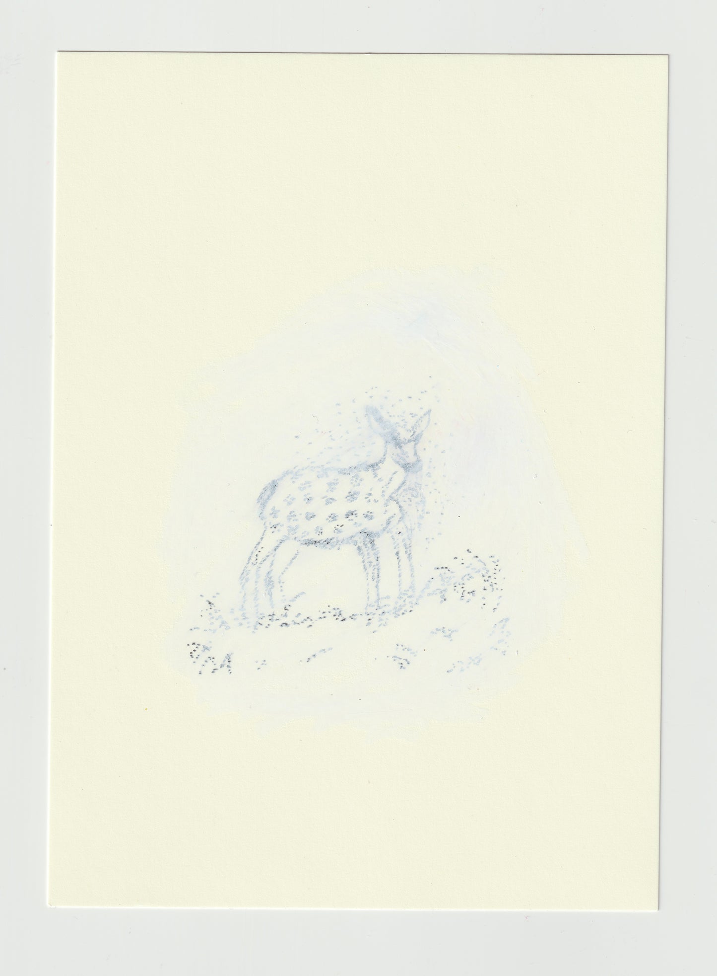 "Deer in the Snow"