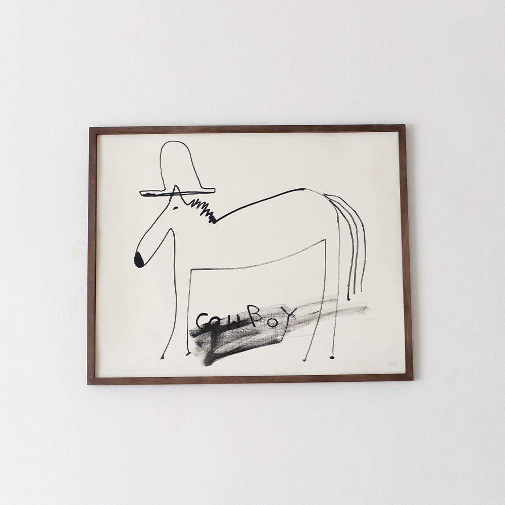 "Cowboy I (Smudged)"