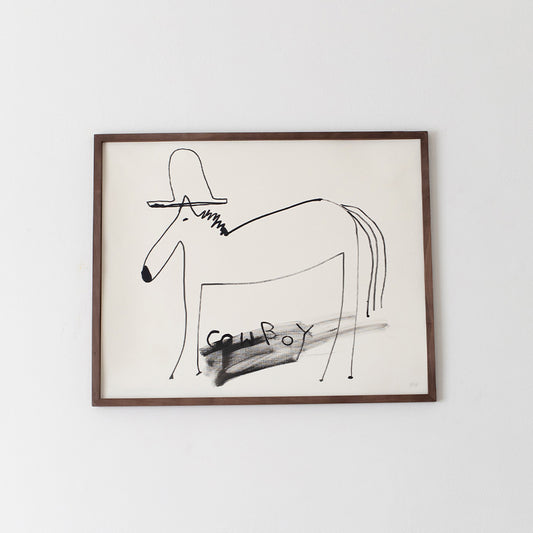 "Cowboy I (Smudged)"